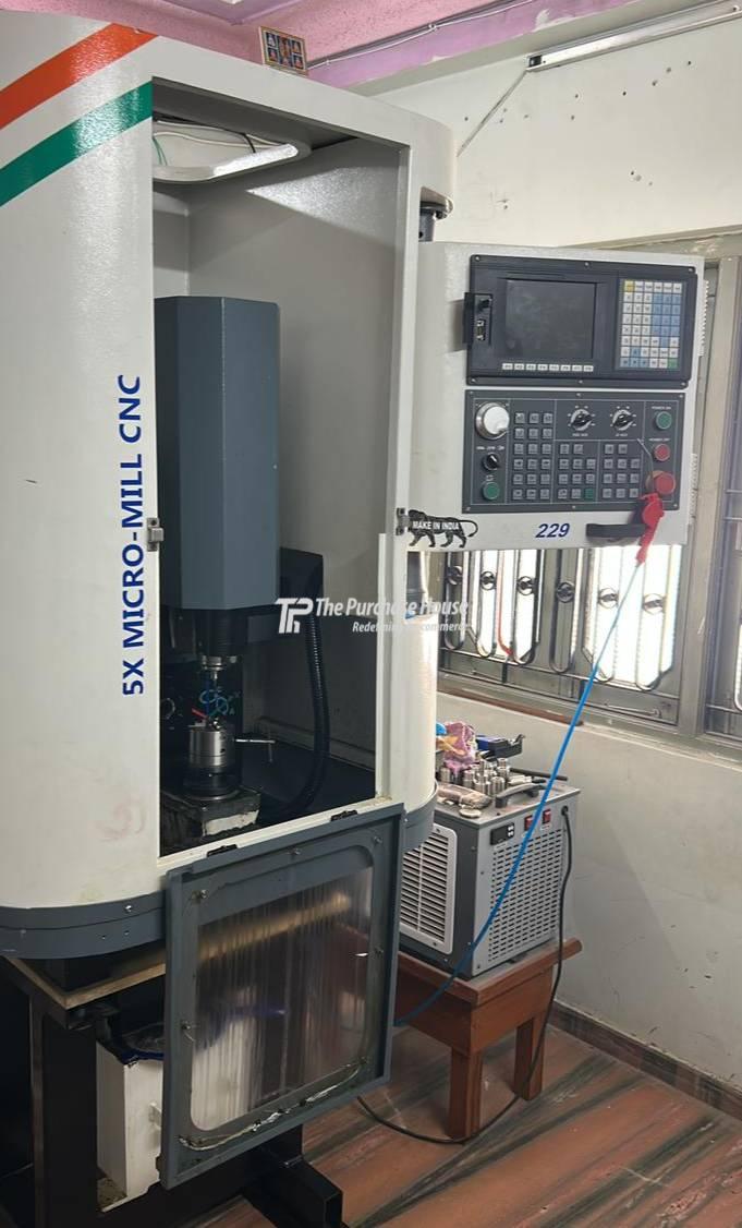 5 AXIS CNC ENGRAVING MACHINE