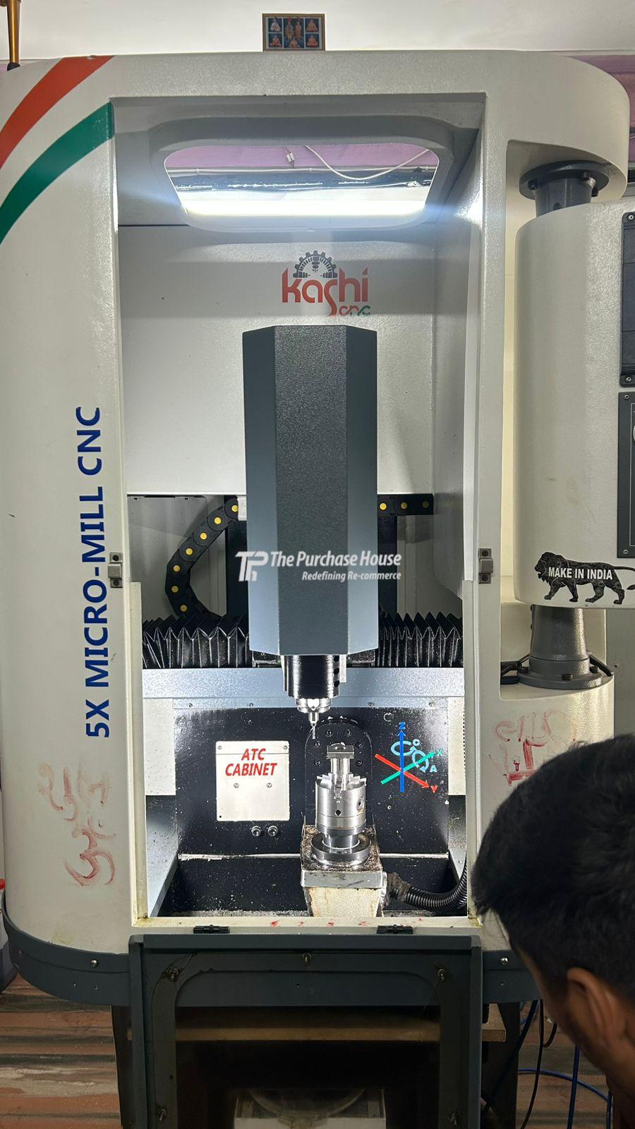 5 AXIS CNC ENGRAVING MACHINE