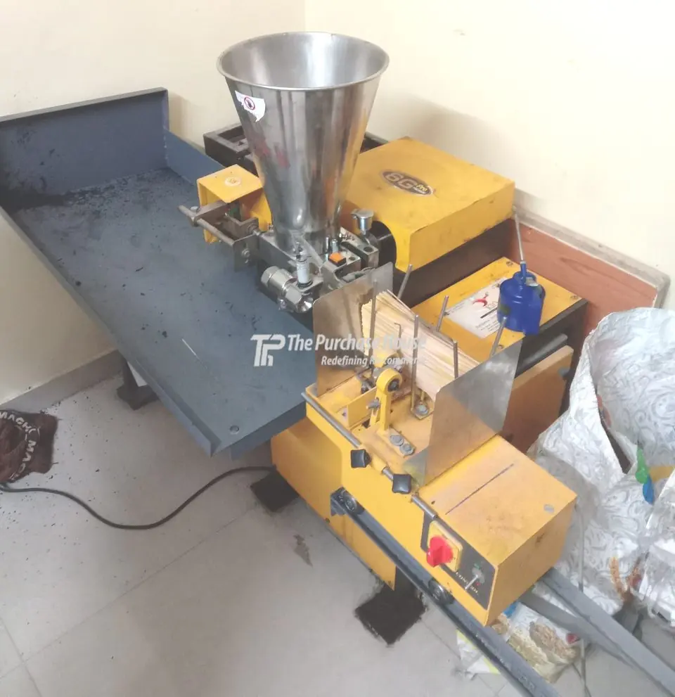 Agarbatti Making Machine Setup for Incense Stick Production