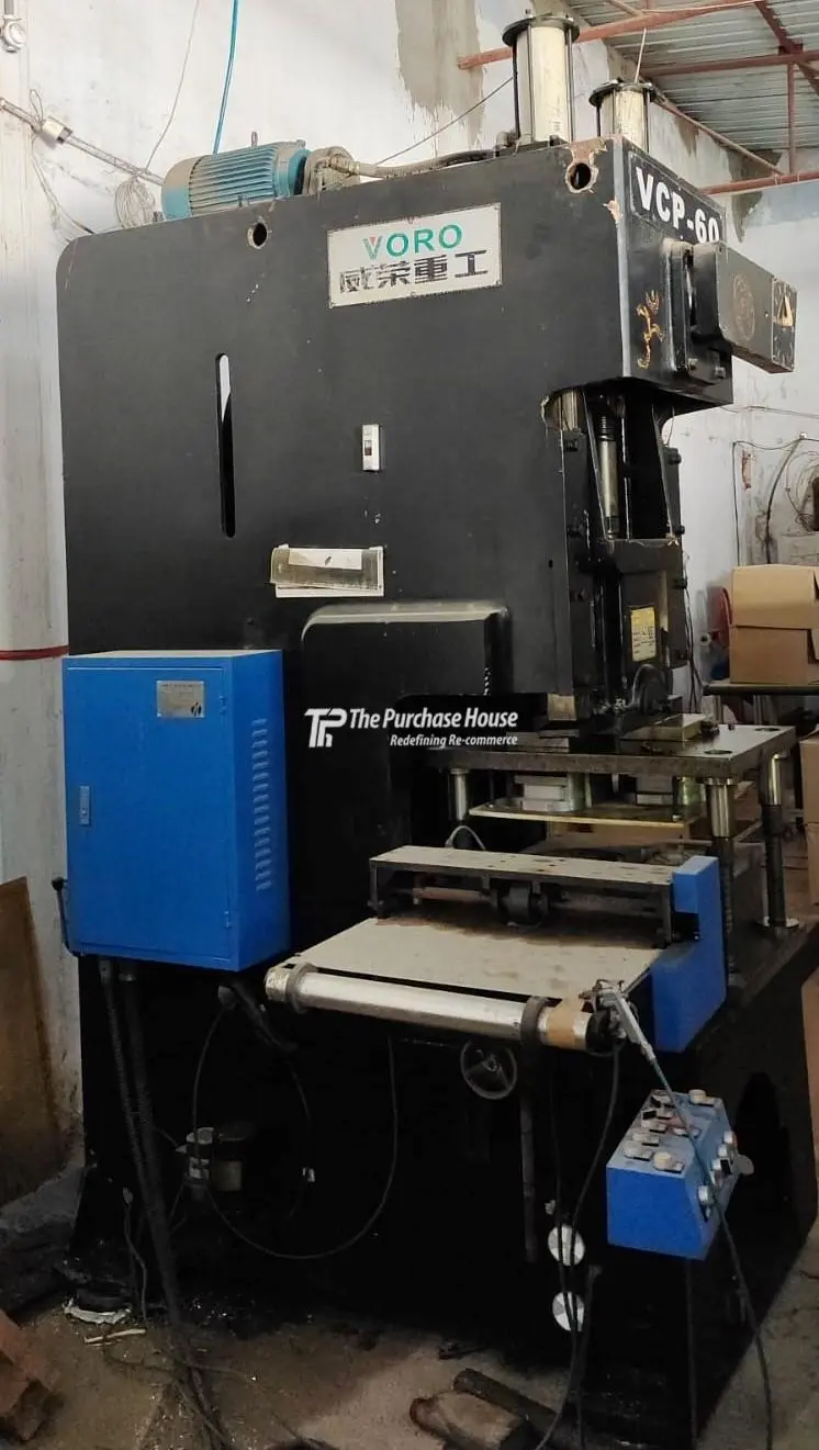 ALUMINIUM FOIL CONTAINER MANUFACTURING MACHINE