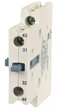 Auxiliary Contact Block | Industrial Control and Safety Device