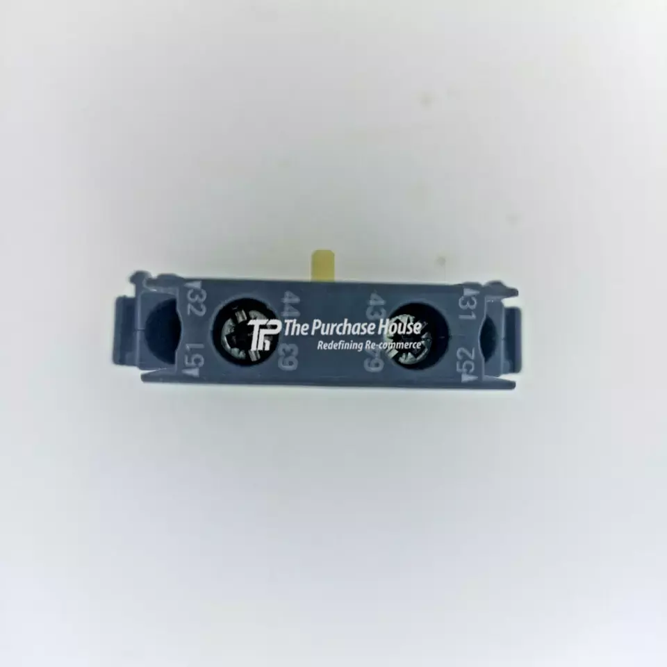 Auxiliary Contact Block for Industrial Control Panels