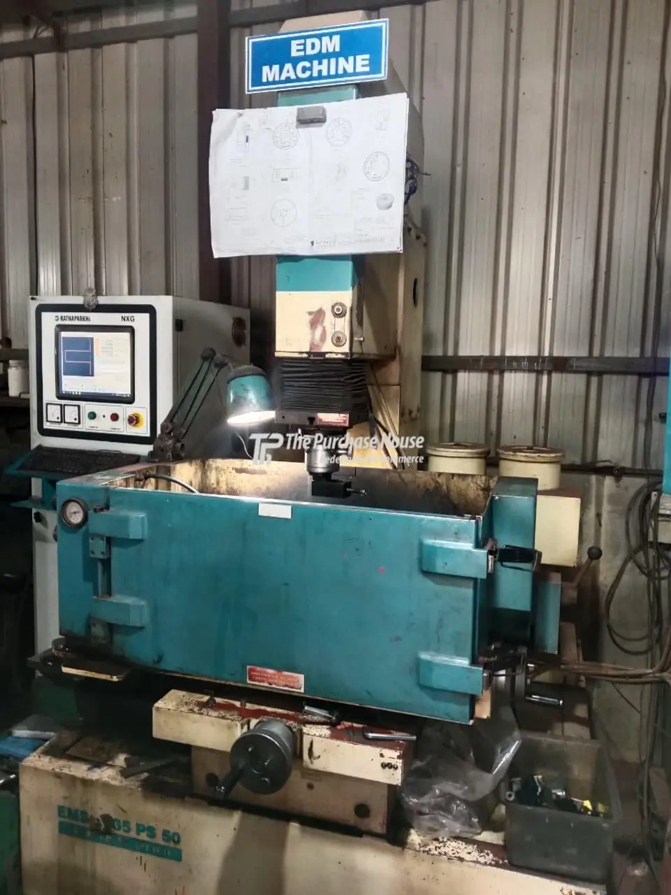 ELECTRICAL DISCHARGE MACHINE (EDM MACHINE)