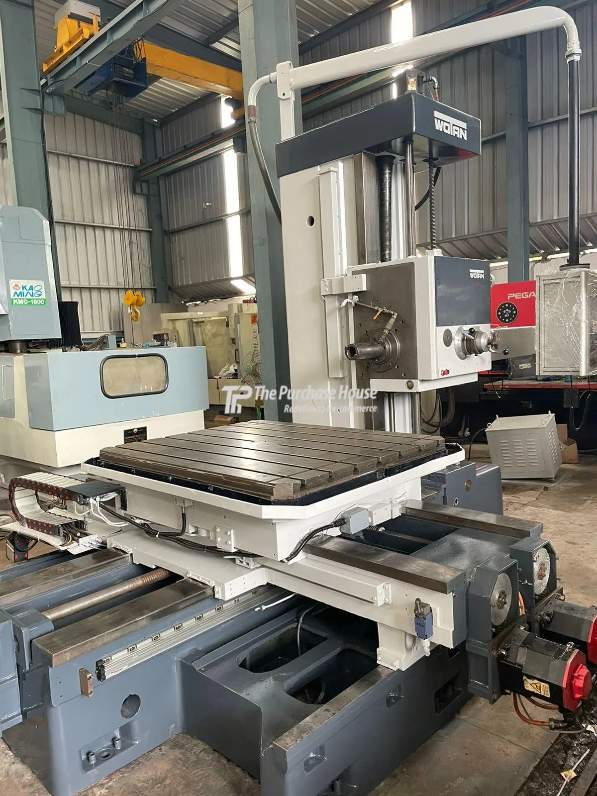 CNC HORIZONTAL BORING MACHINE