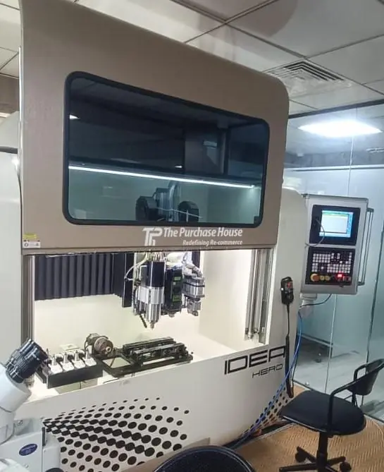 CNC LASER AND DIAMOND CUTTING MACHINE