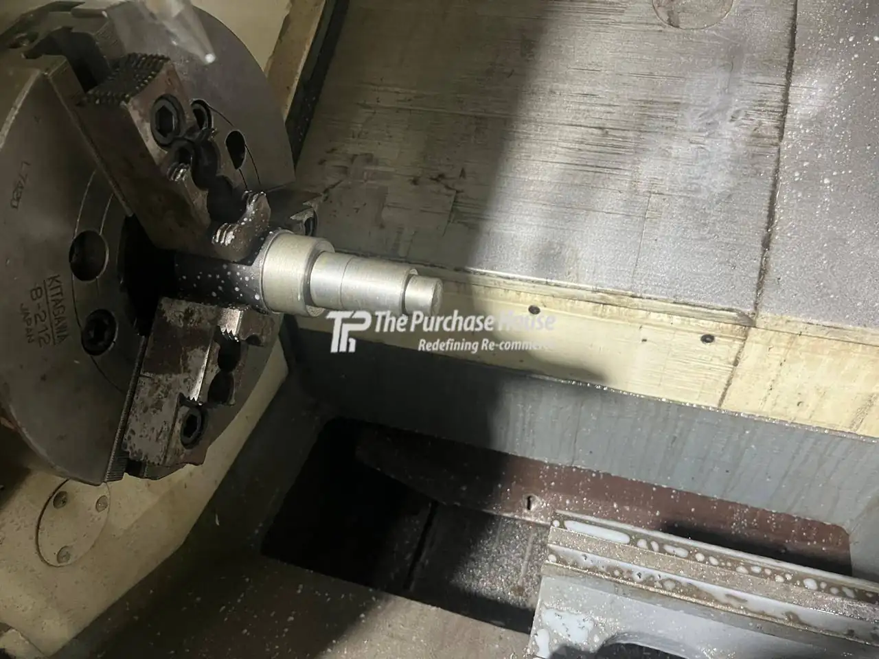 CNC Lathe Machine Automated Machining