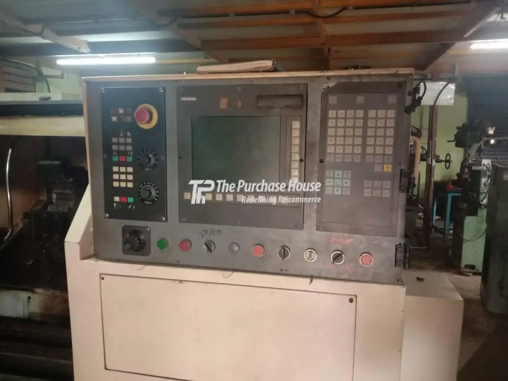 CNC Lathe Machine Automated Machining