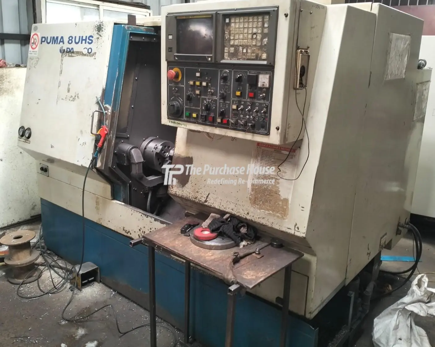 Daewoo Puma CNC Turning Machine with 52 Mm Spindle for Sale
