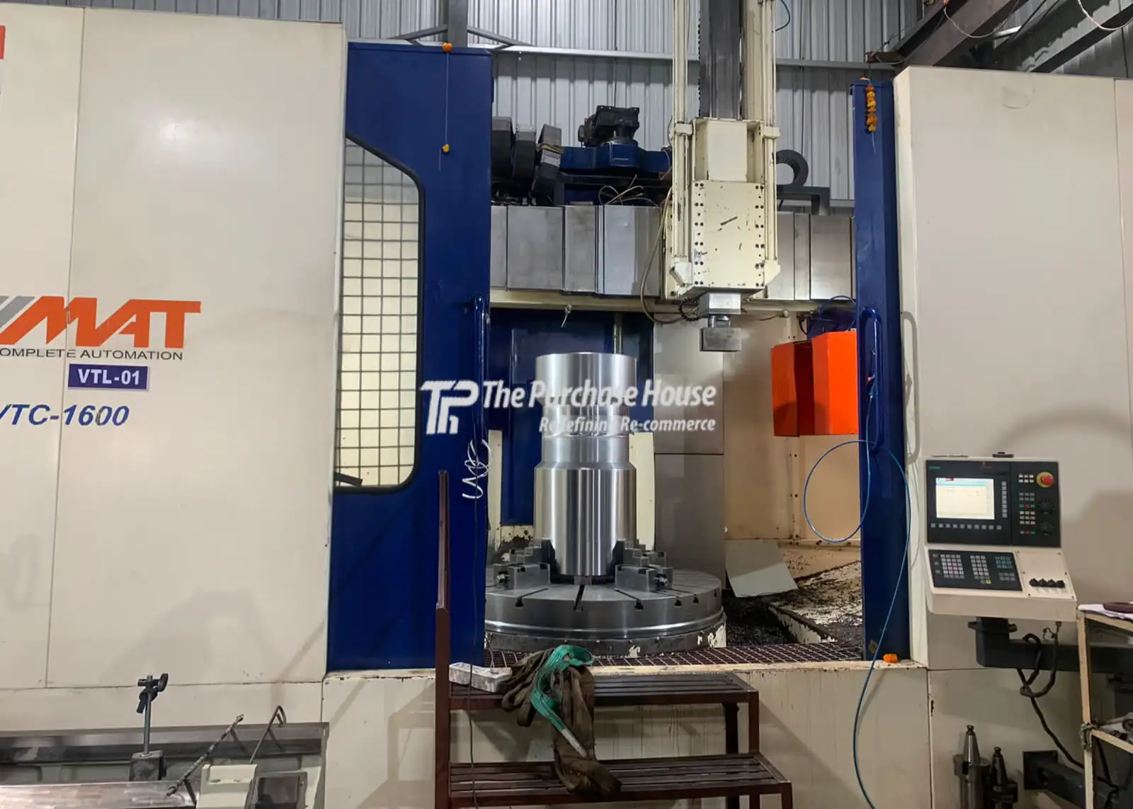 CNC VERTICAL TURNING LATHE (CNC VTL)