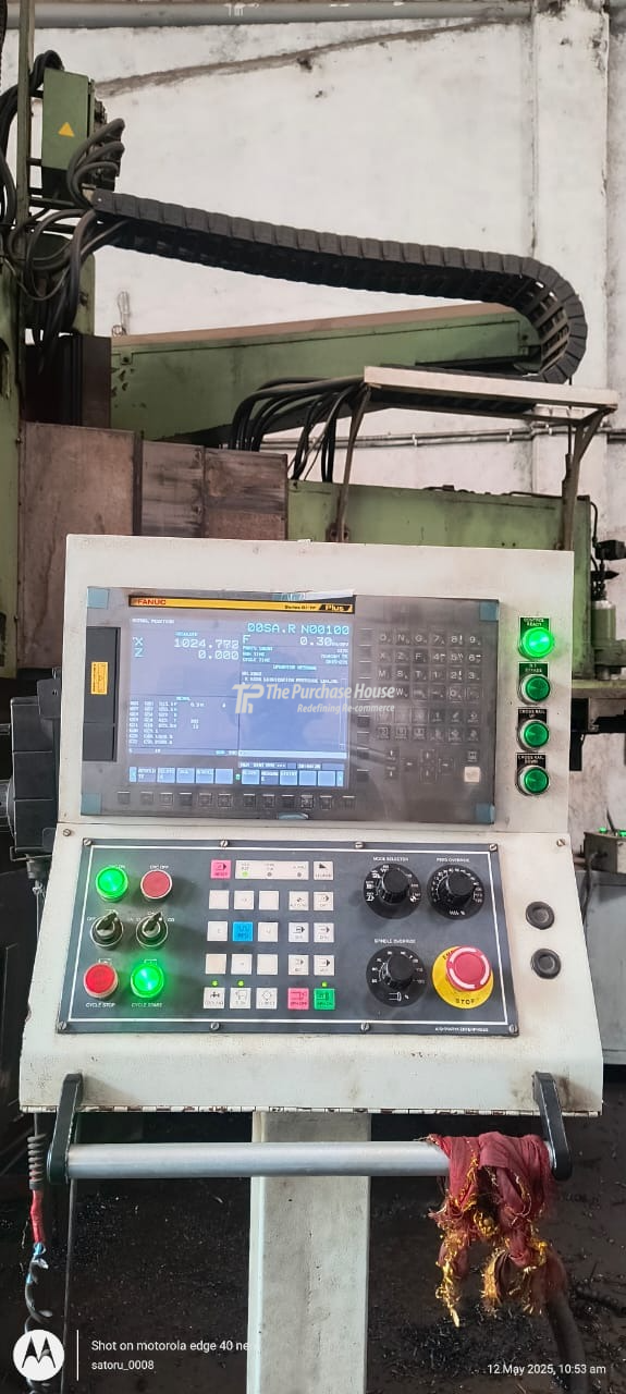 CNC VERTICAL TURNING LATHE MACHINE (CNC VTL MACHINE)