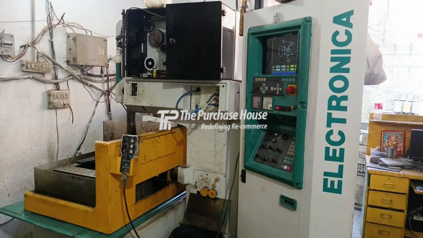CNC WIRECUT ELECTRICAL DISCHARGE MACHINE (CNC WIRECUT EDM MACHINE)