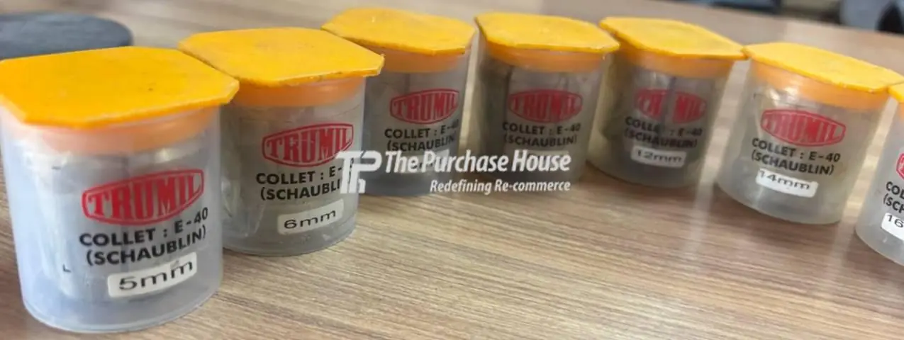 Industrial collet inventory for precision tool holding