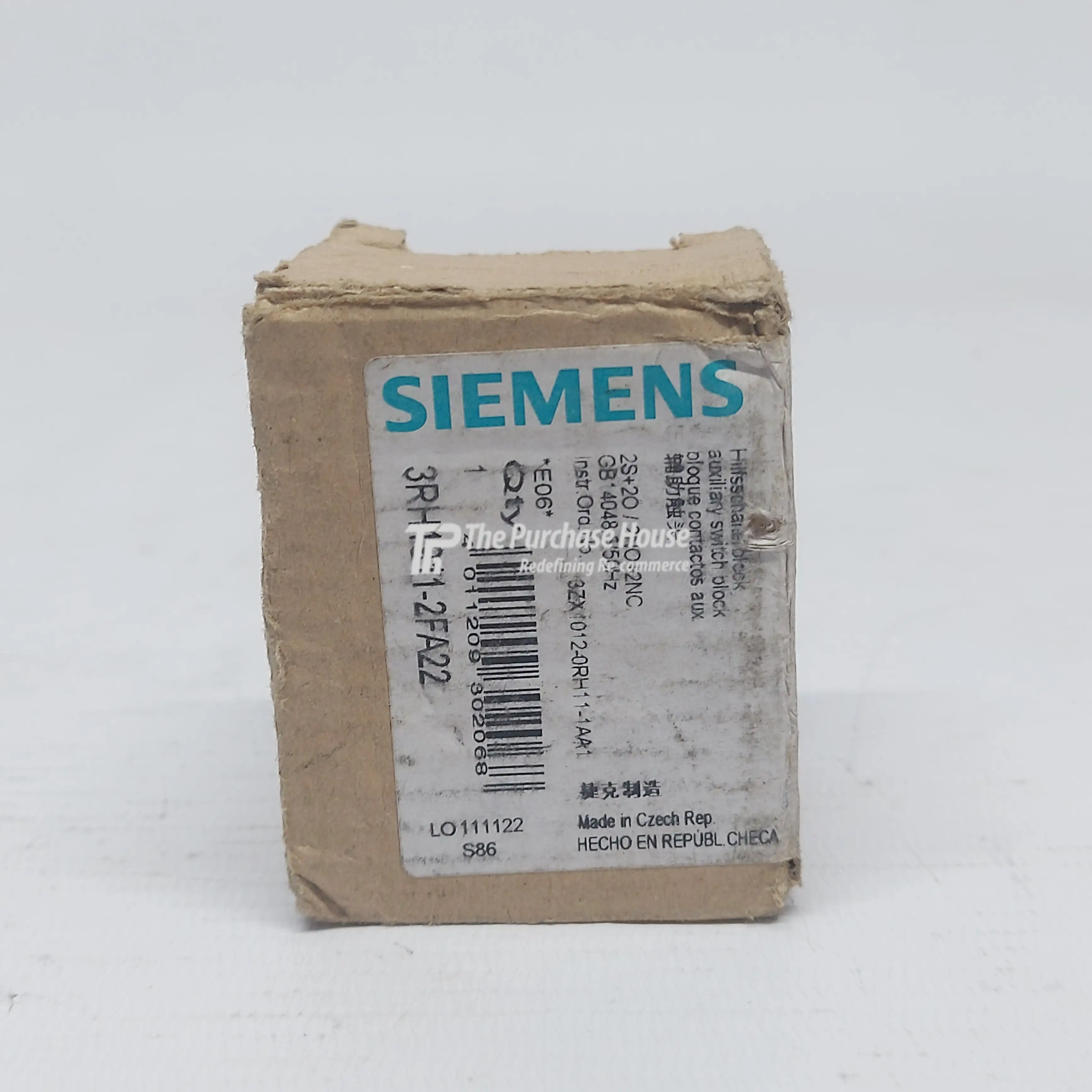 Auxiliary Contact Block for Contactor and Control Panels