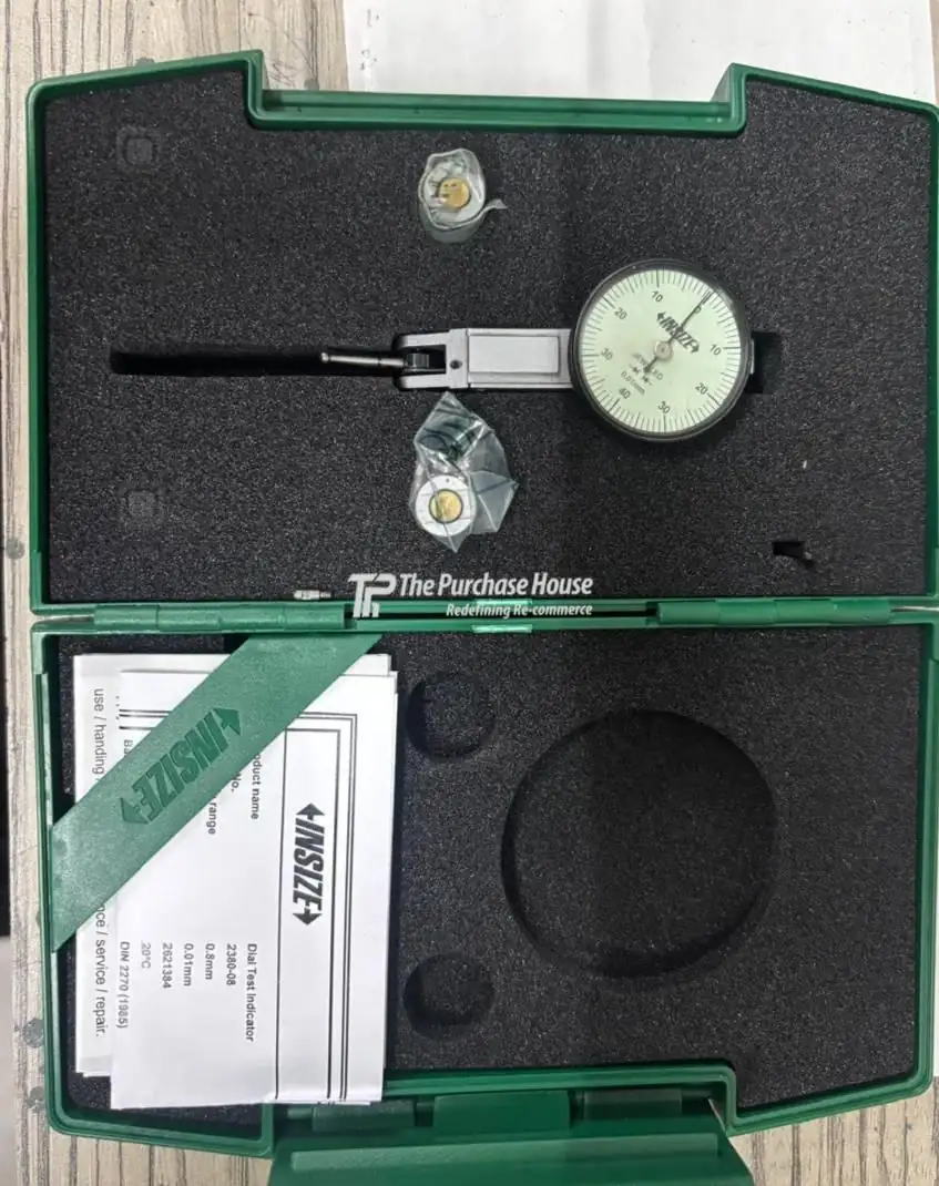 Industrial dial test indicator for precision surface measurement