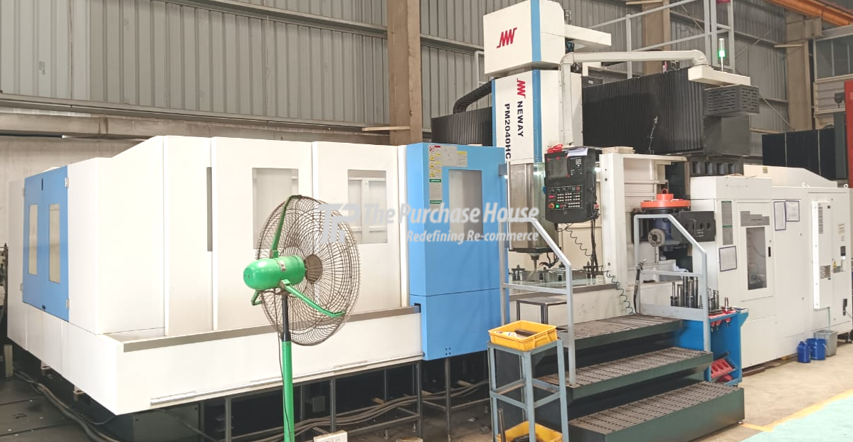 DOUBLE COLOUMN VERTICAL MACHINING CENTER (VMC)