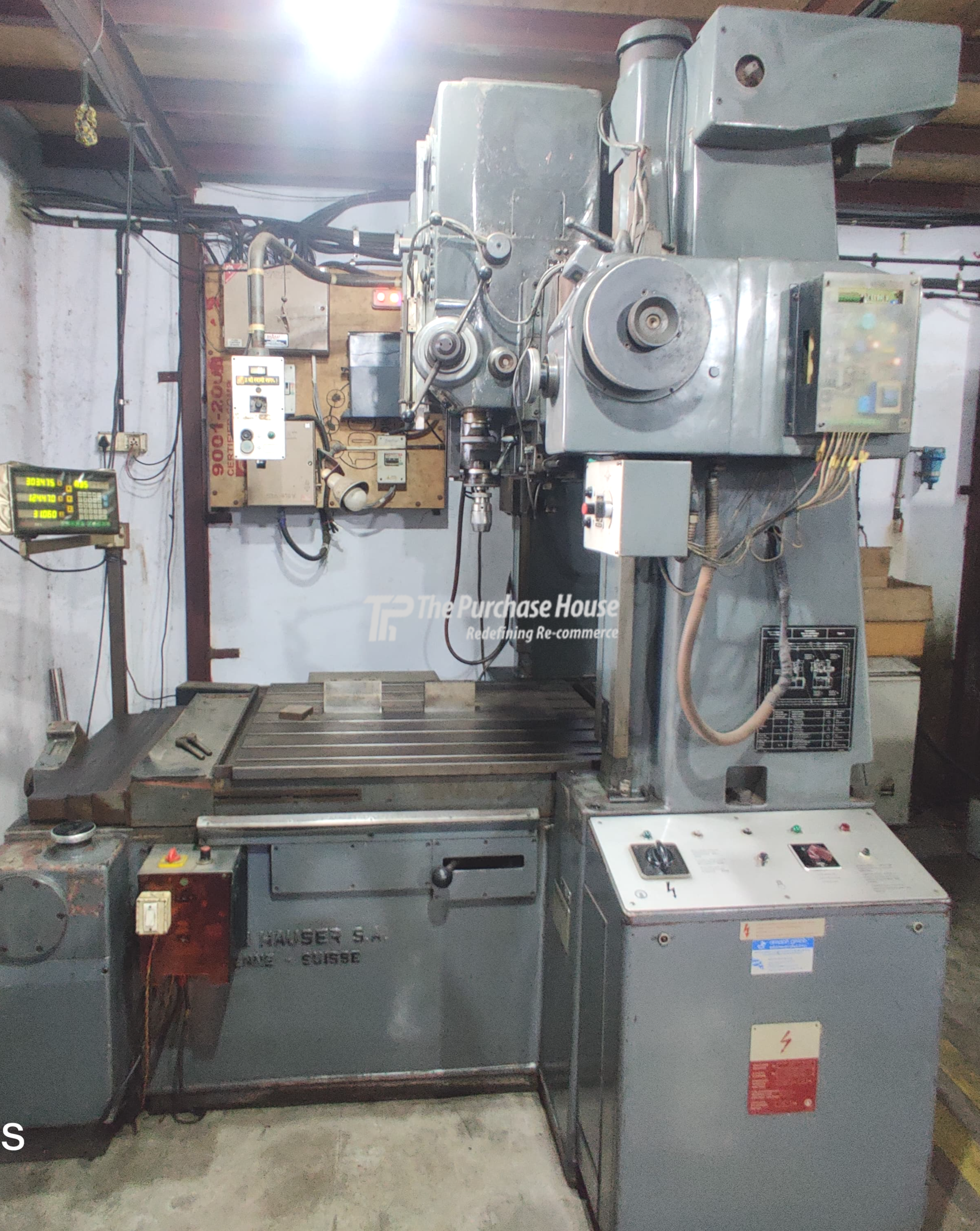 DOUBLE COLUMN JIG BORING MACHINE