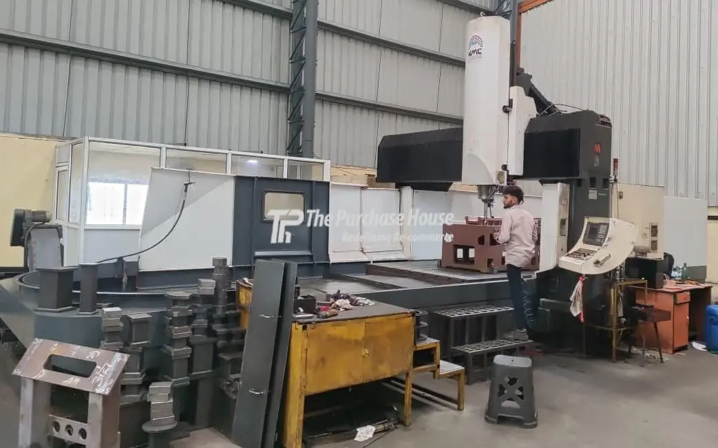 DOUBLE COLUMN VERTICAL MACHINING CENTER (VMC)