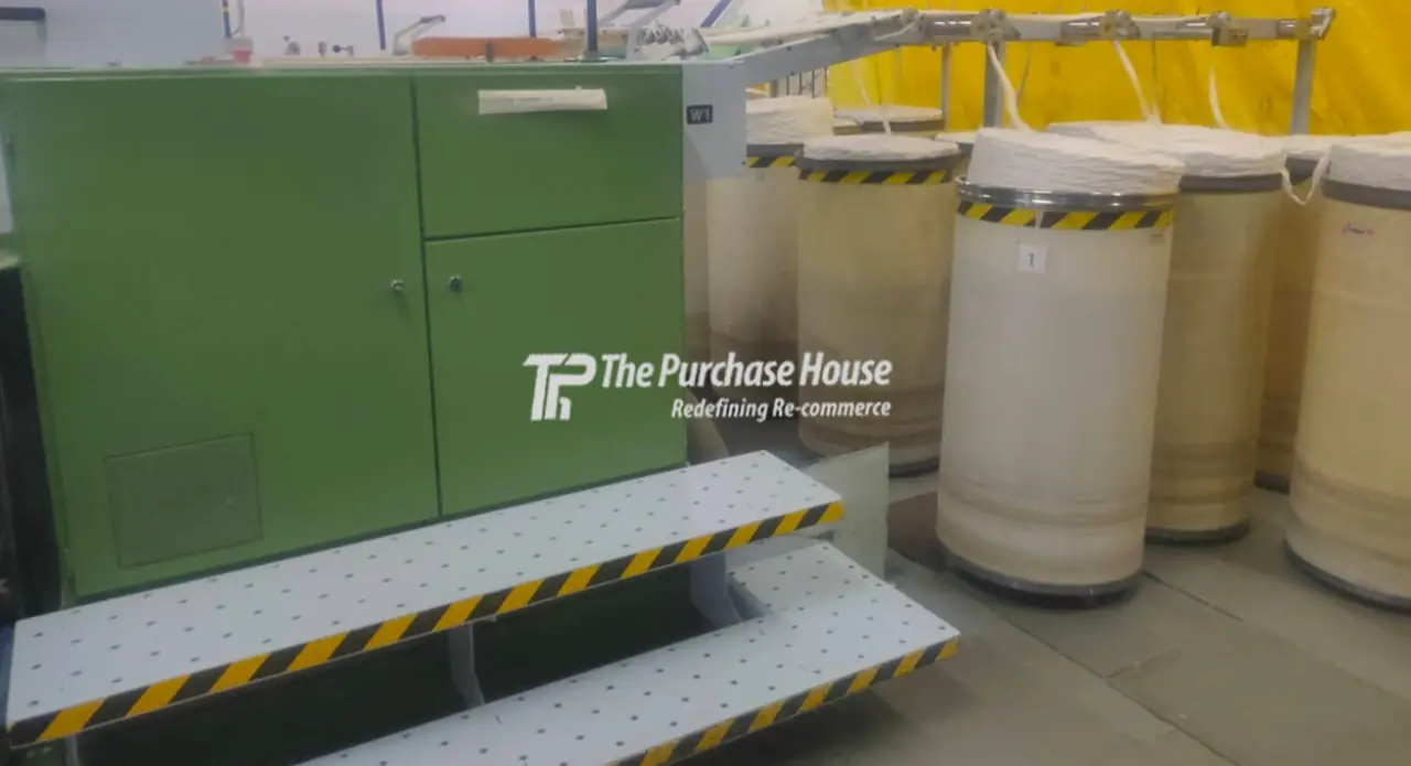 Industrial draw frame machine for spinning mills