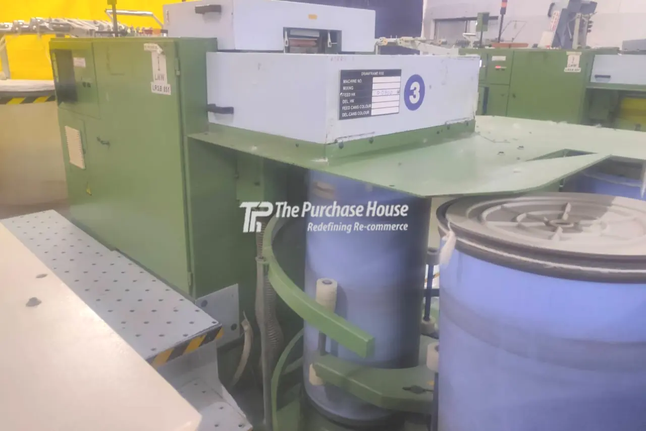 Draw frame machine for textile spinning mill