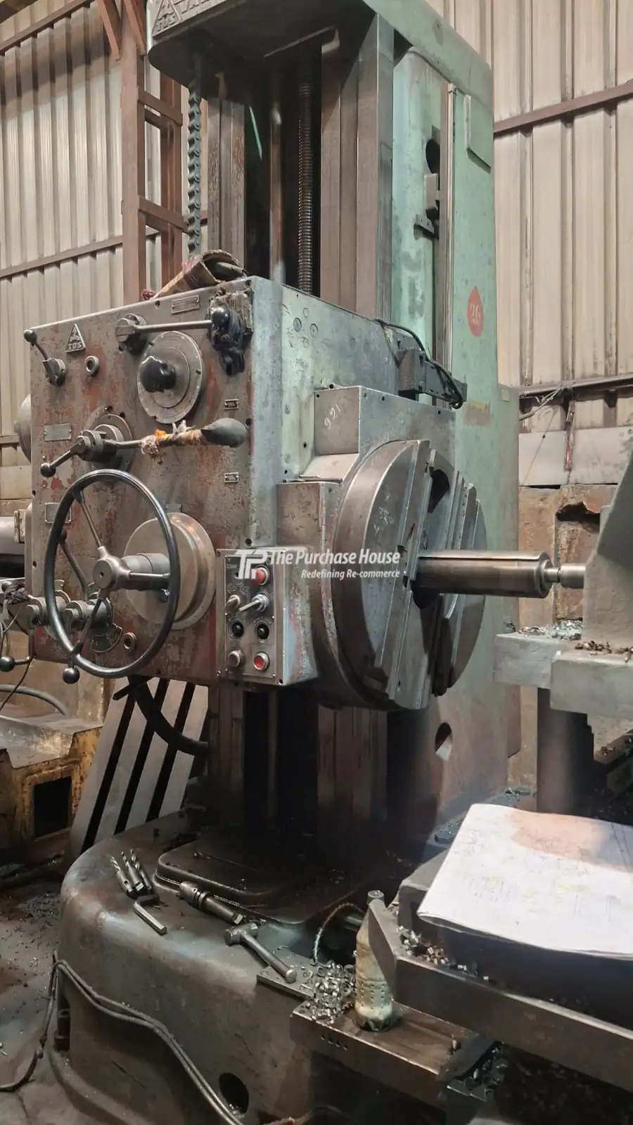 DRO Horizontal Boring Mill Machine for Industrial Use