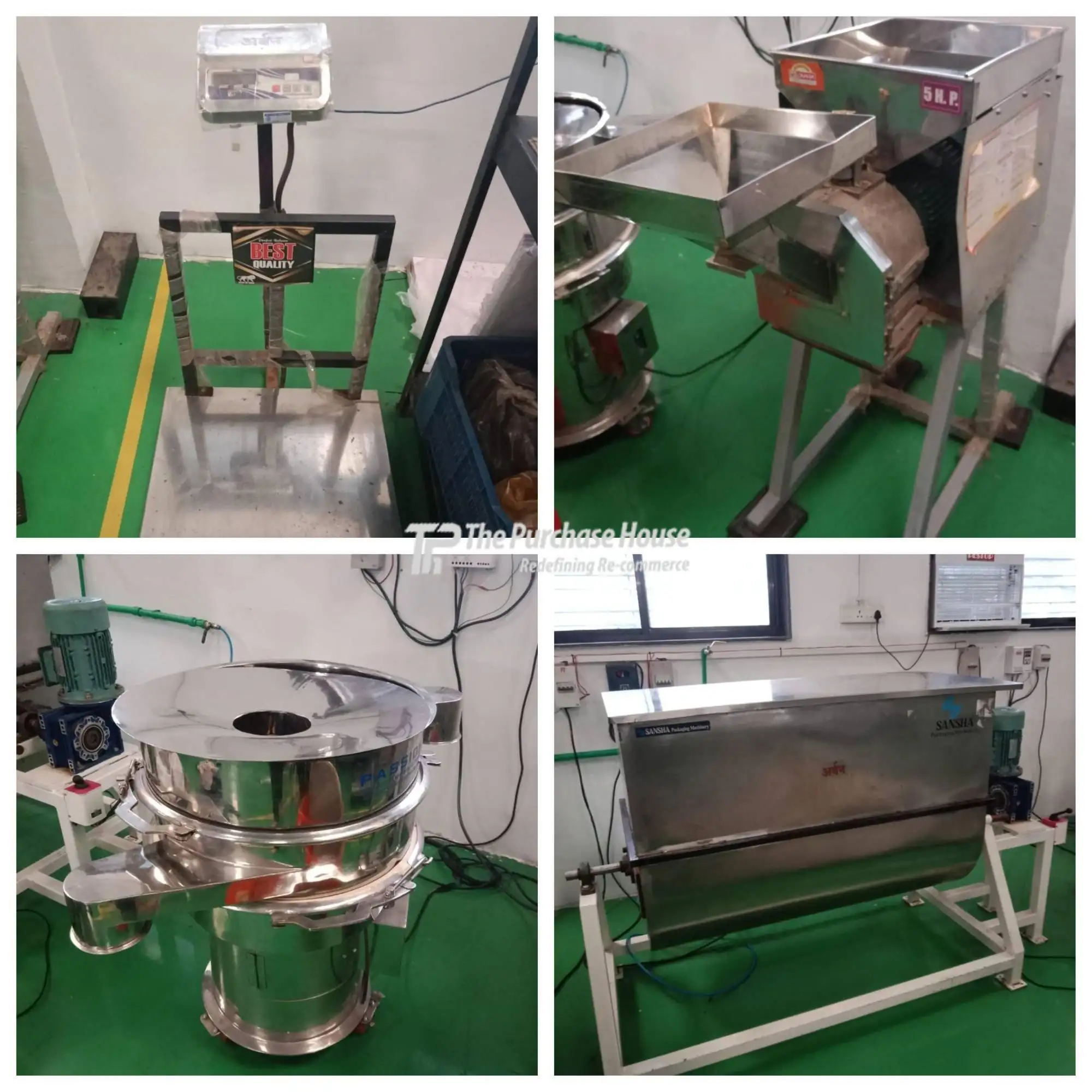 Dry food processing unit setup in India