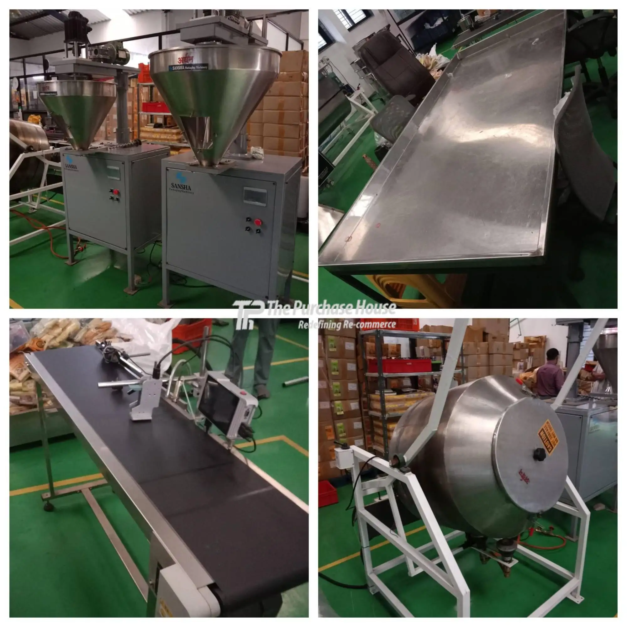 Dry food processing unit setup in India