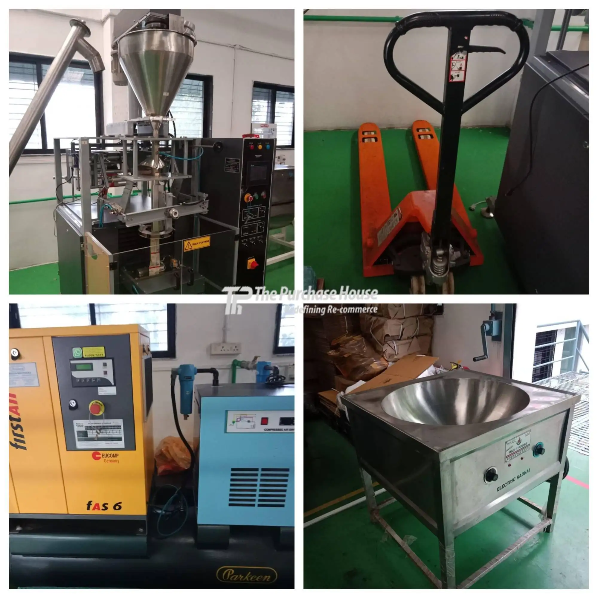 Dry food processing unit setup in India