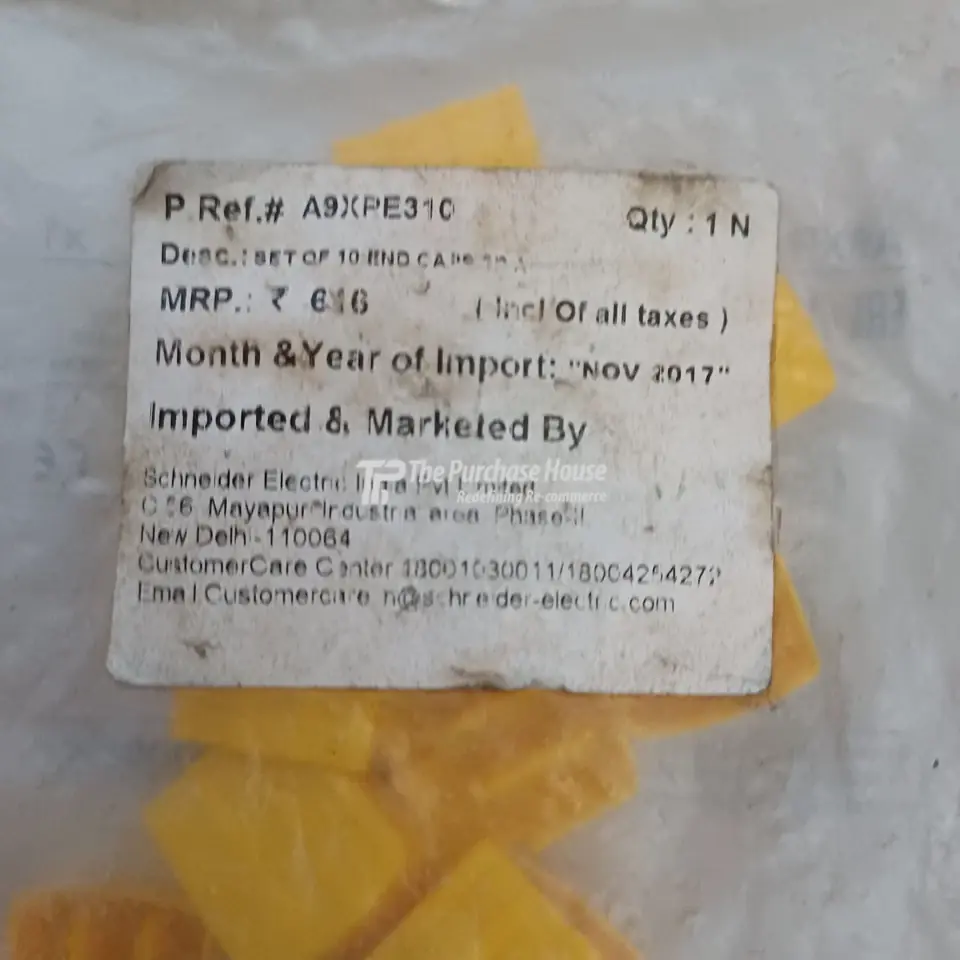 Busbar End Cap Inventory for Electrical Panel Safety