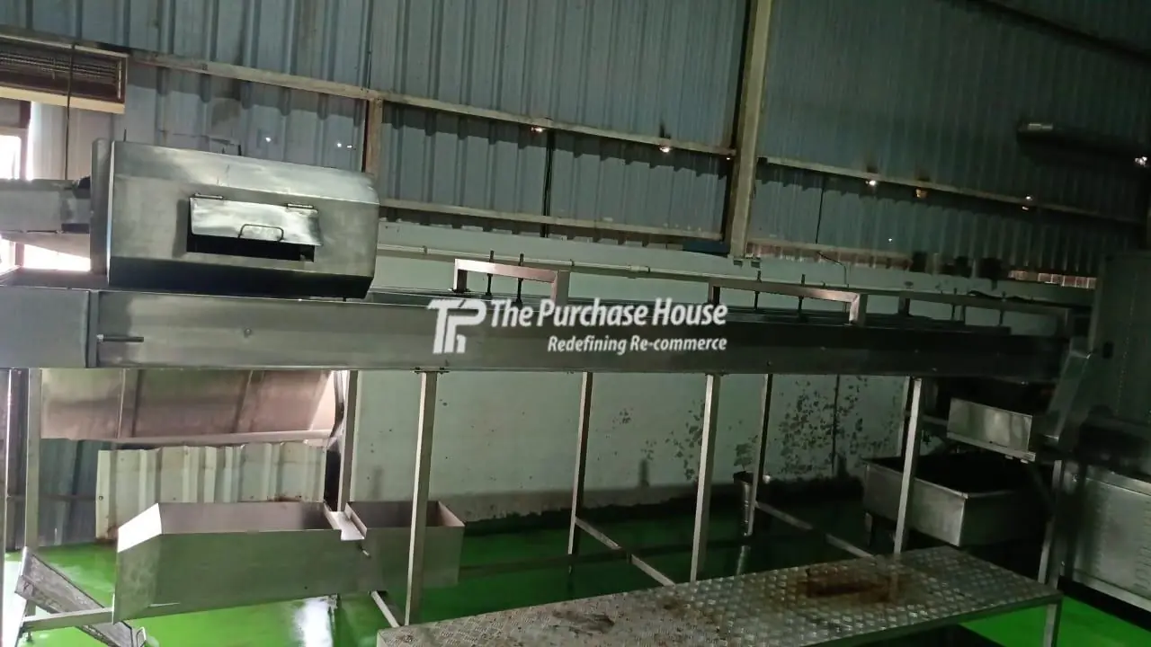 Modern food processing plant setup in India