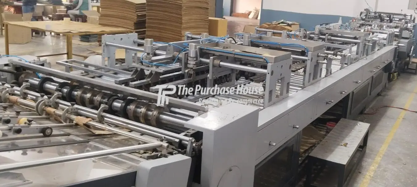Fully Automatic Paper Bag Making Machine for Industries