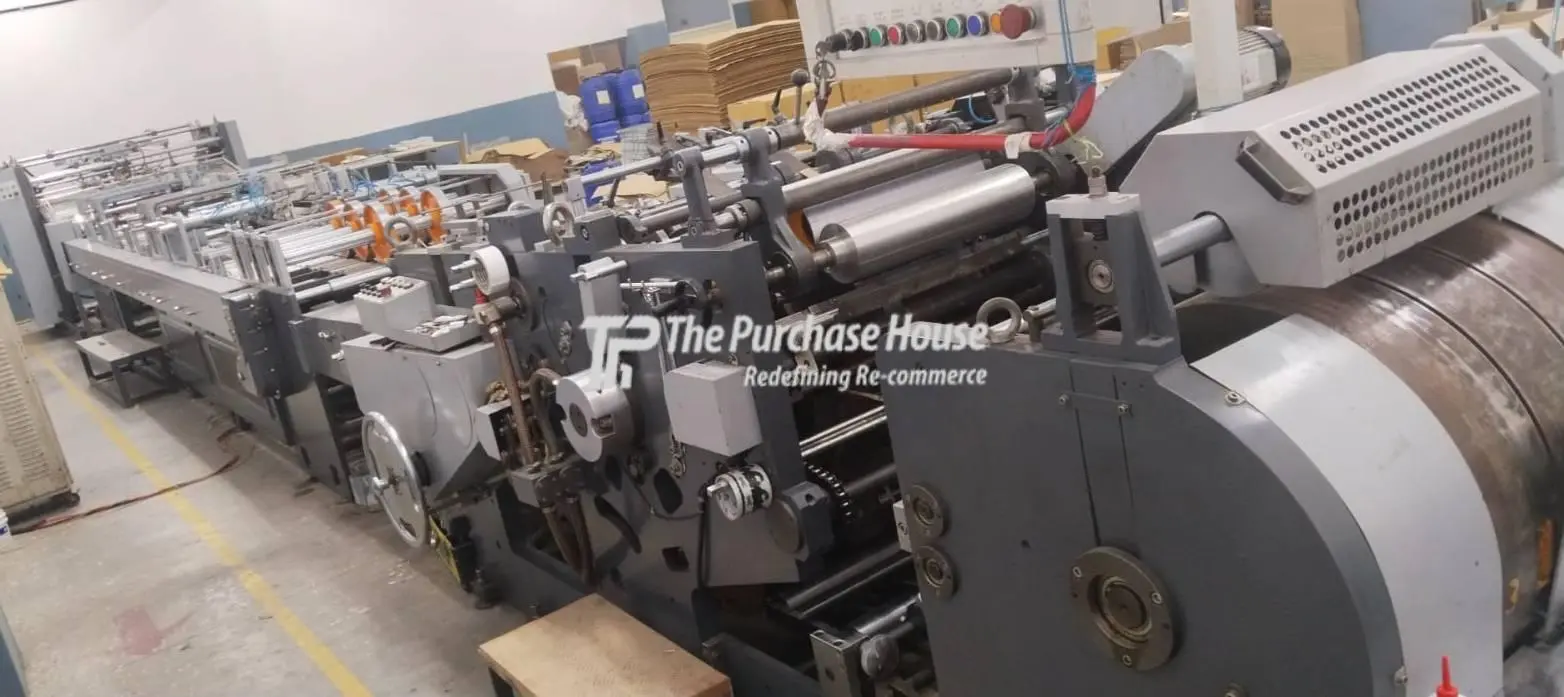 Fully Automatic Paper Bag Making Machine for Industries