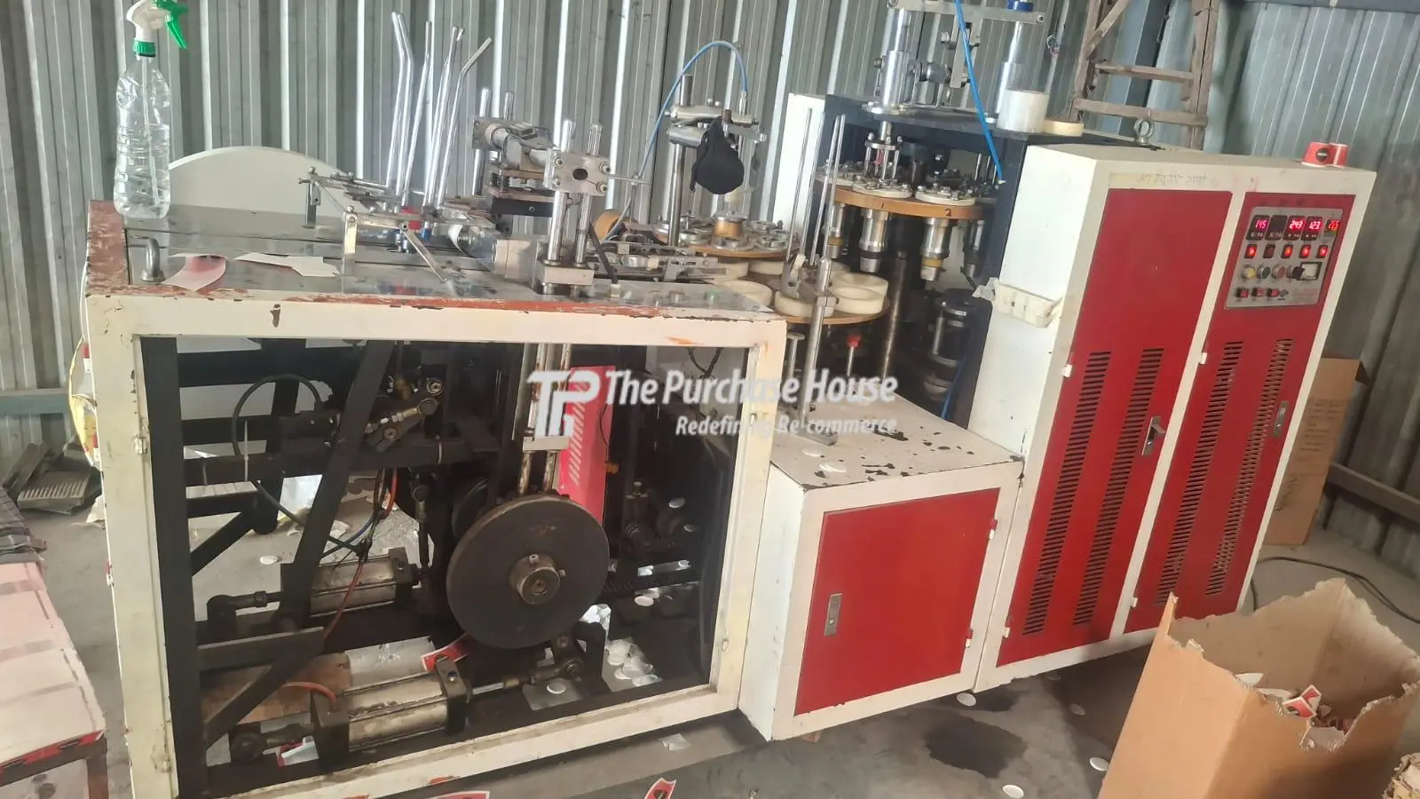 FULLY AUTOMATIC PAPER CUP MACHINE