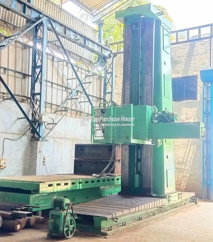 Horizontal Boring Machine for Heavy Component Machining
