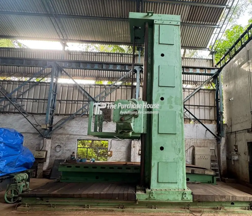 Horizontal Boring Machine for Heavy Component Machining