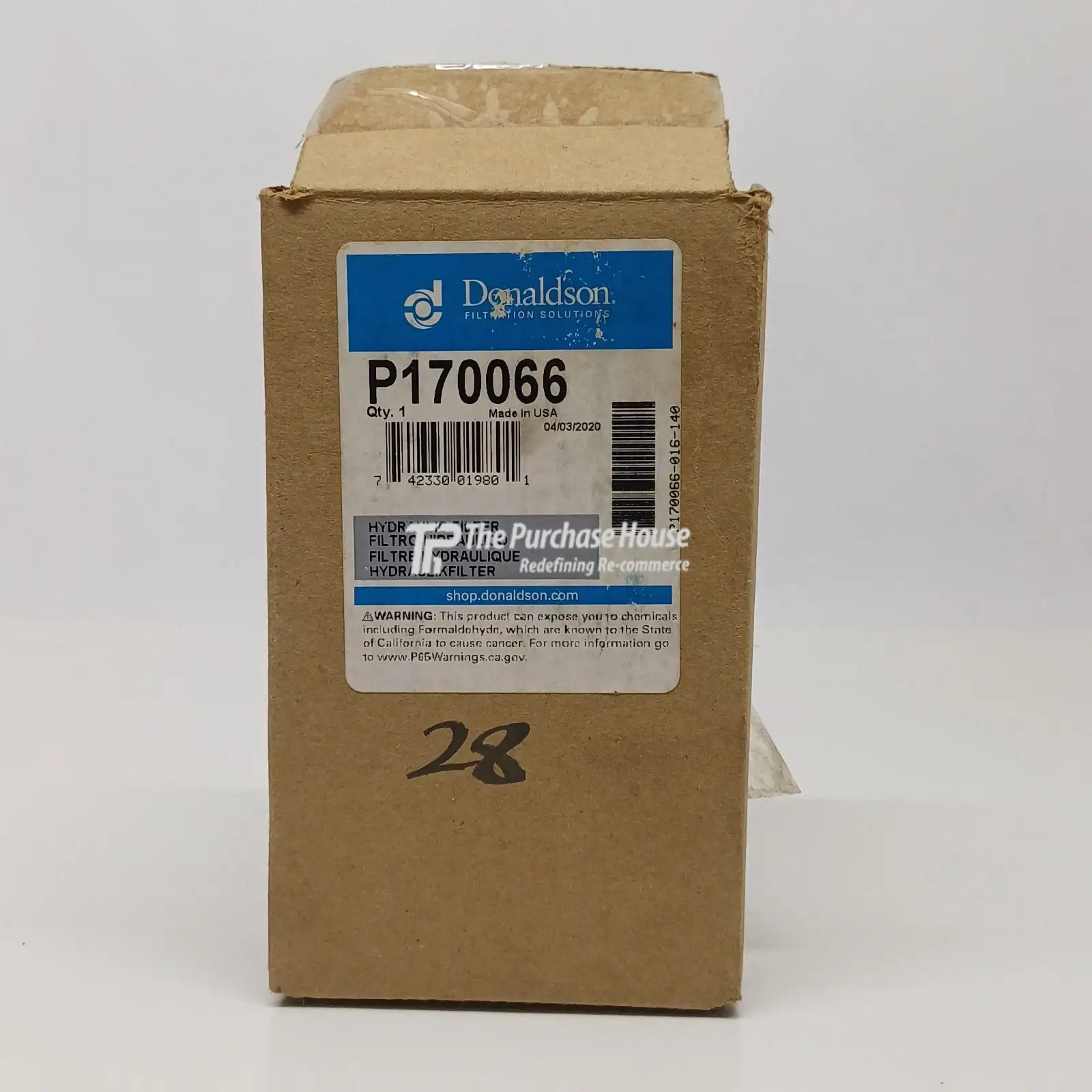 Hydraulic Inline Filter for Fluid Cleaning and Protection