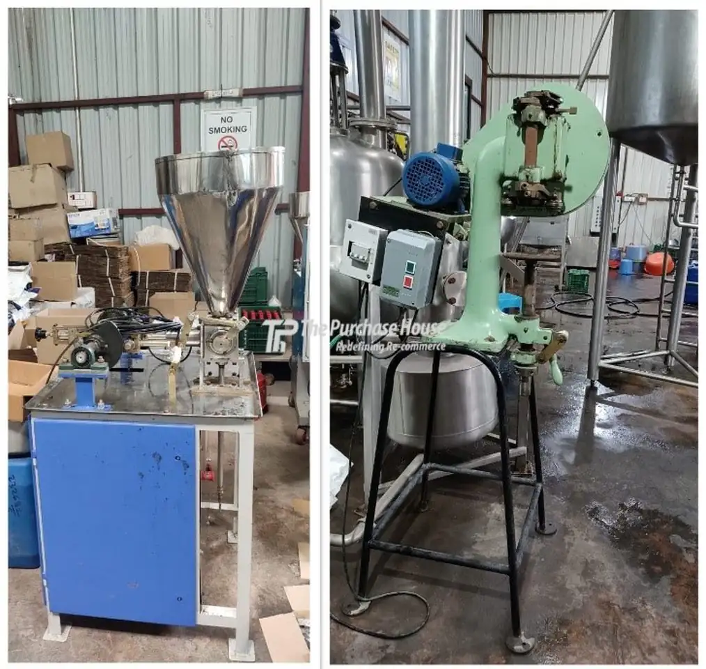 Automatic sachet pouch filling machine setup