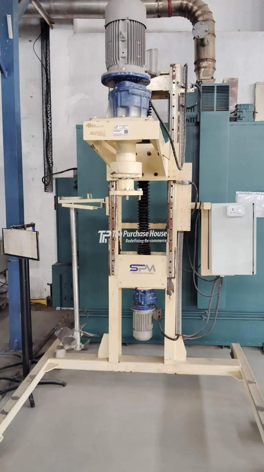 Mobile Stirrer Machine for Chemical Mixing