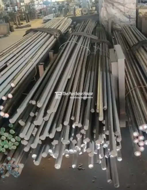 MS Black Round Bar | Durable Mild Steel Round Rod