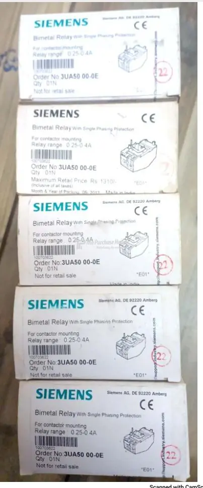 High-Quality Overload Relay | Motor Protection Device