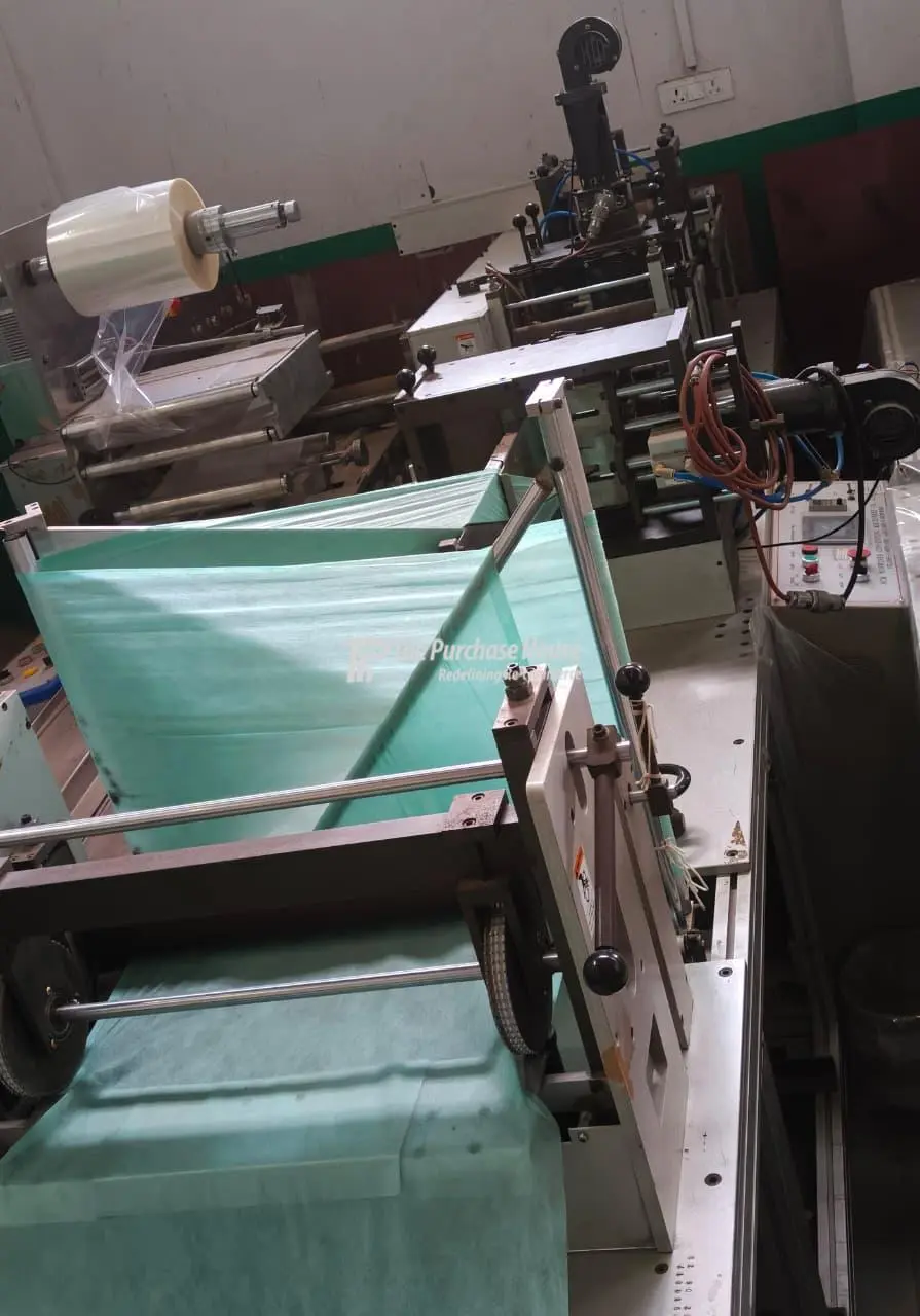 PE Shoe Cover Making Machine