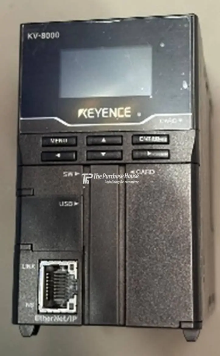 KV-8000 PLC CPU module for industrial automation and control systems