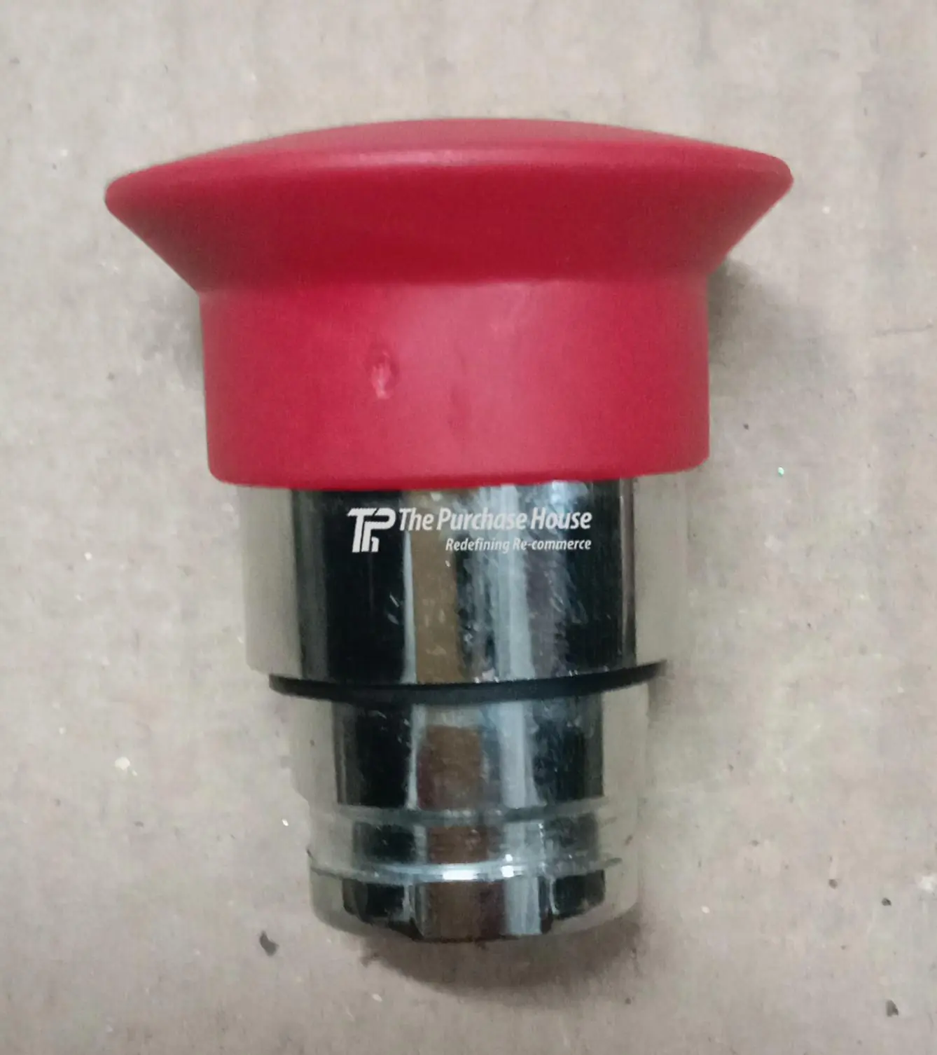 Electrical start stop push button