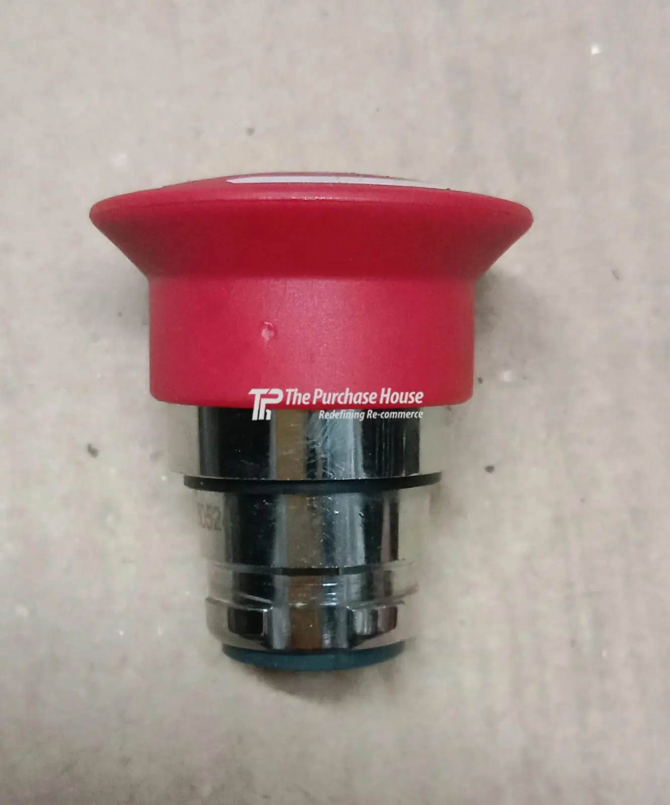 Latching on off push button switch