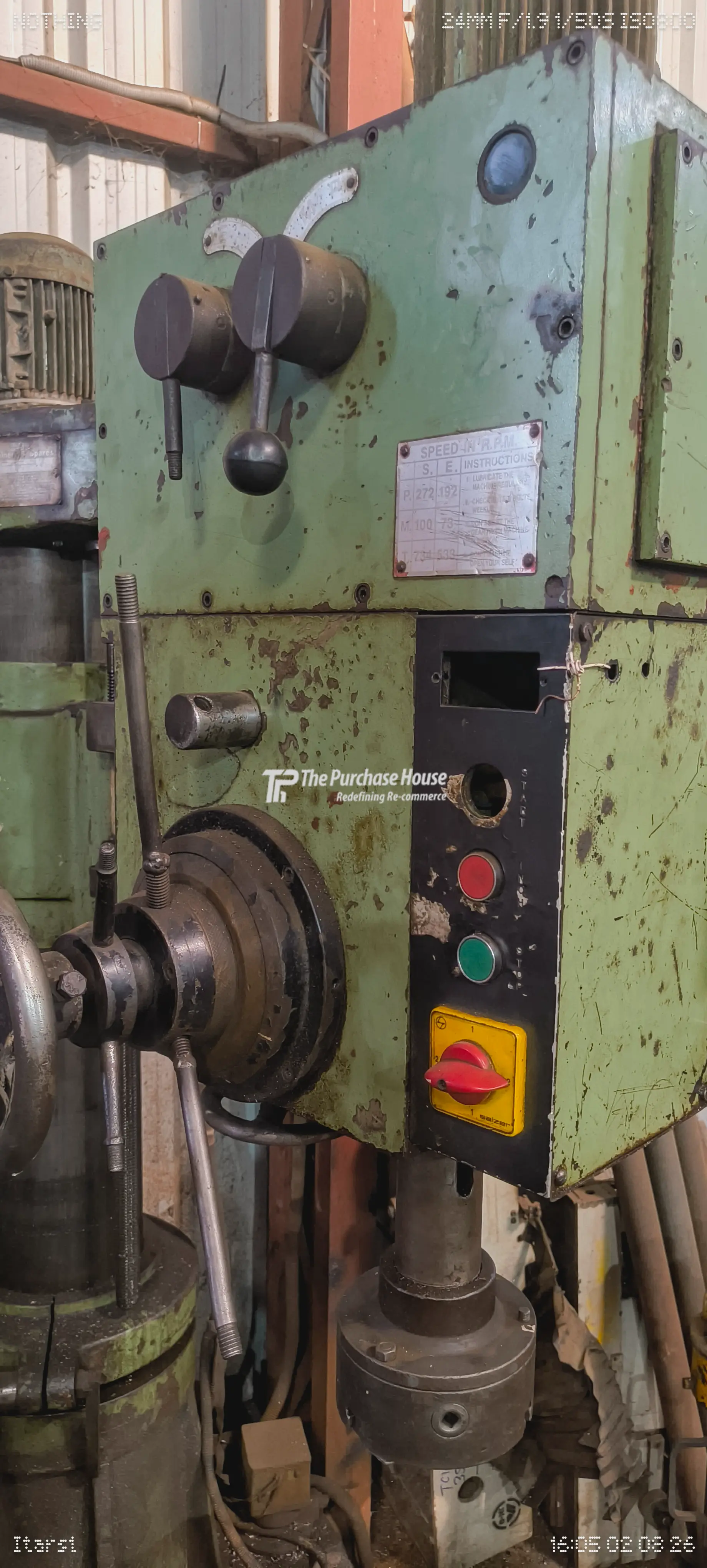 RADIAL DRILL MACHINE