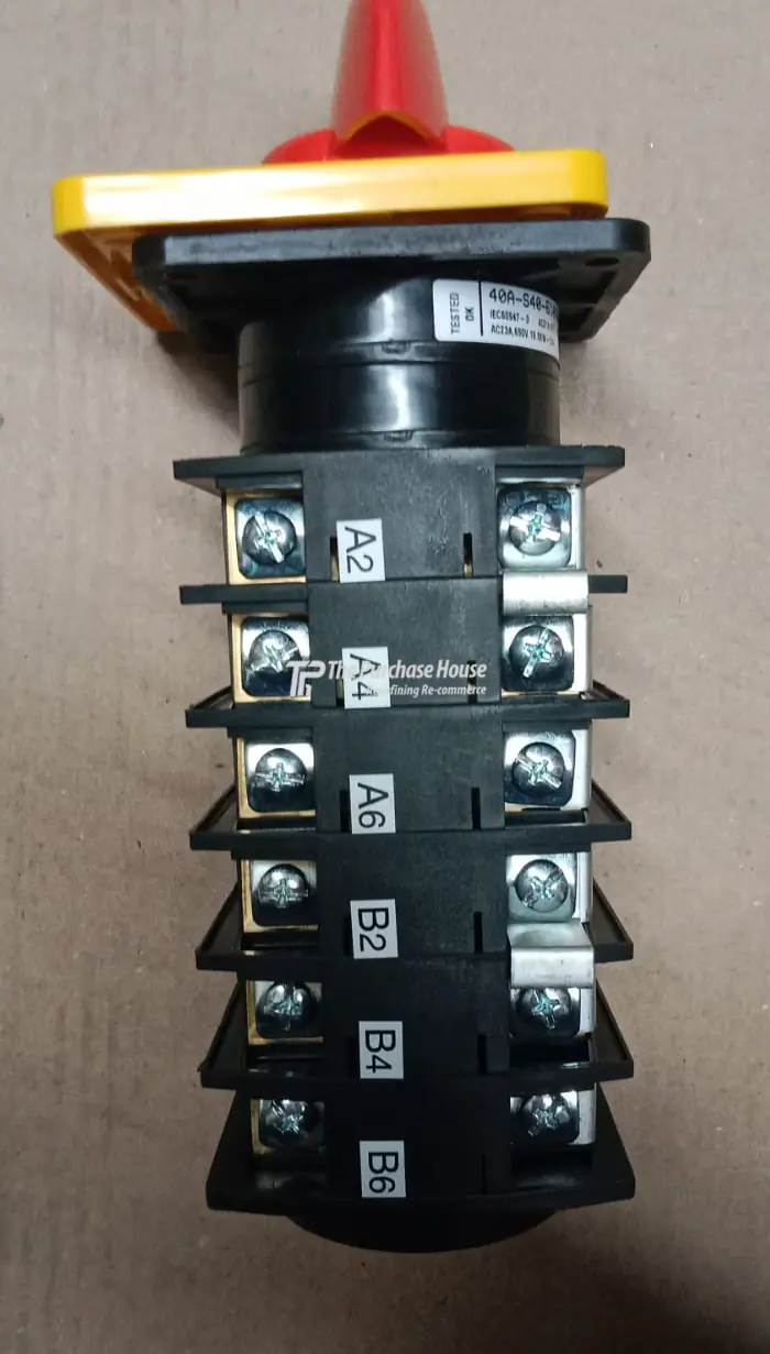 Rotary switch for control panels