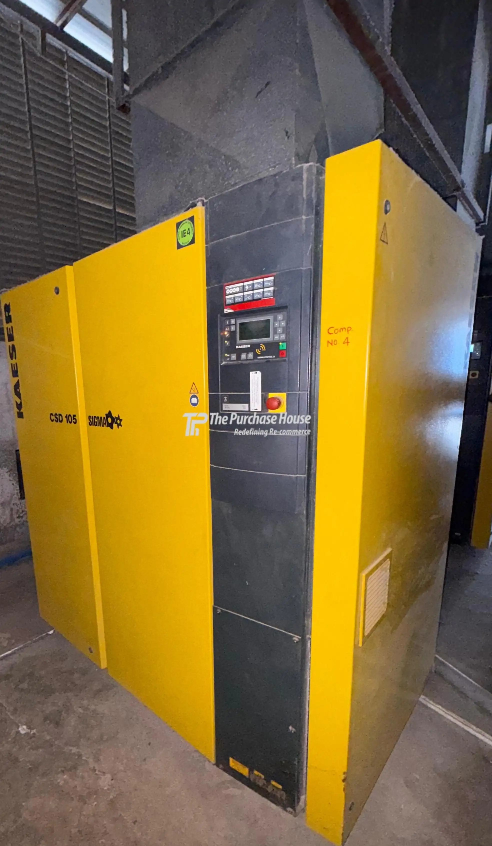 Industrial Screw Air Compressor for continuous compressed air supply