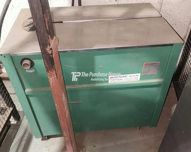 Semi automatic strapping machine for carton packaging