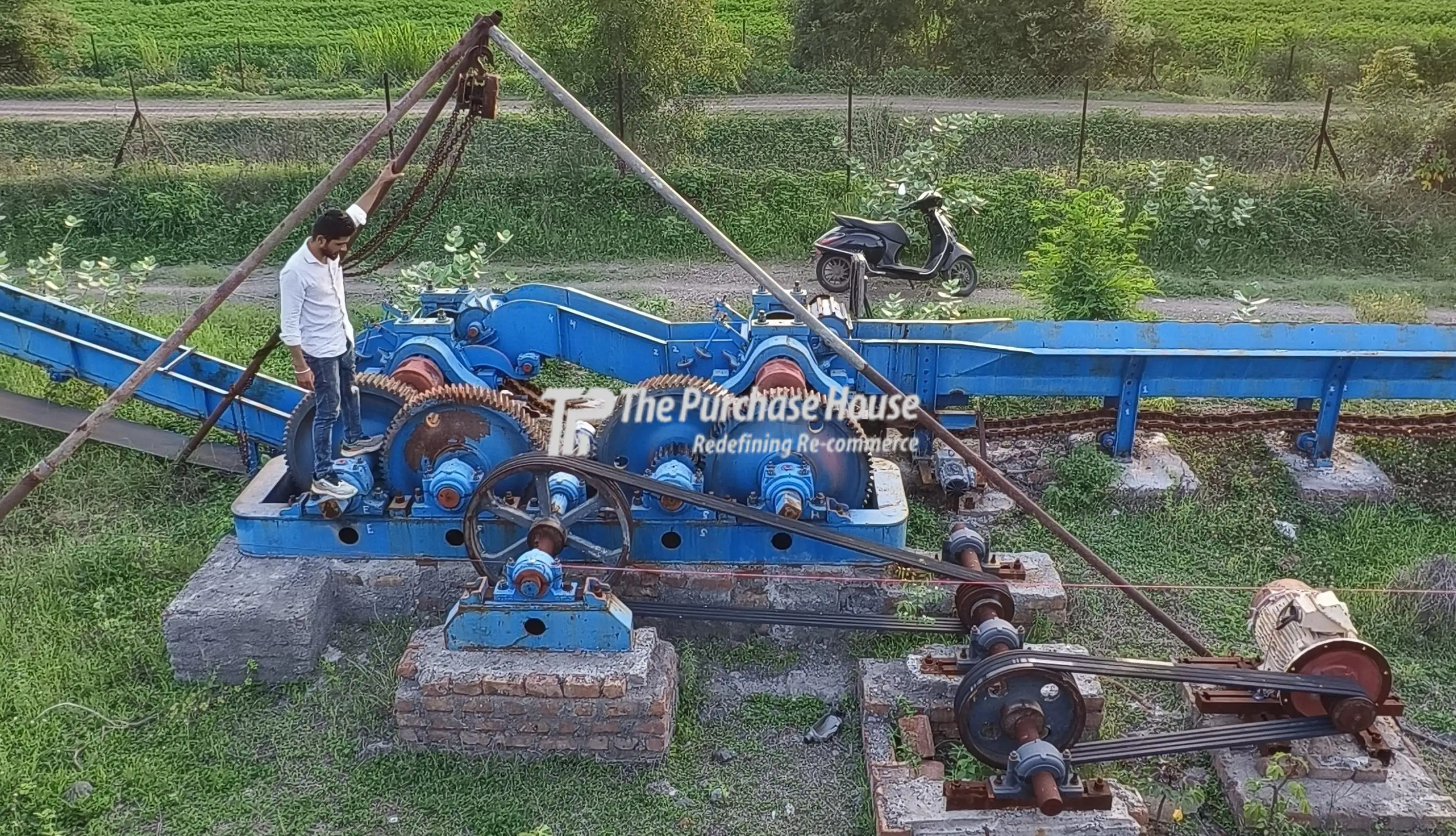 Sugarcane Crushing Machine for Juice Extraction