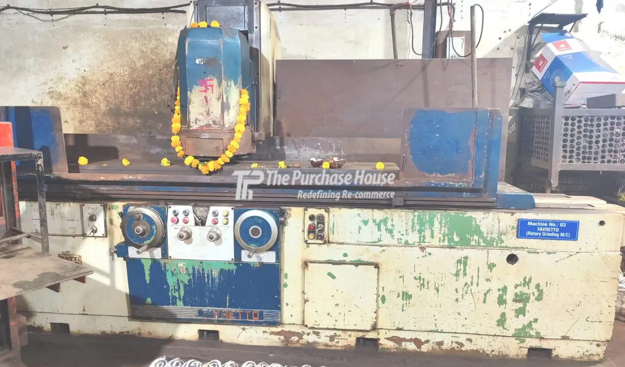 ROTARY SURFACE GRINDER MACHINE