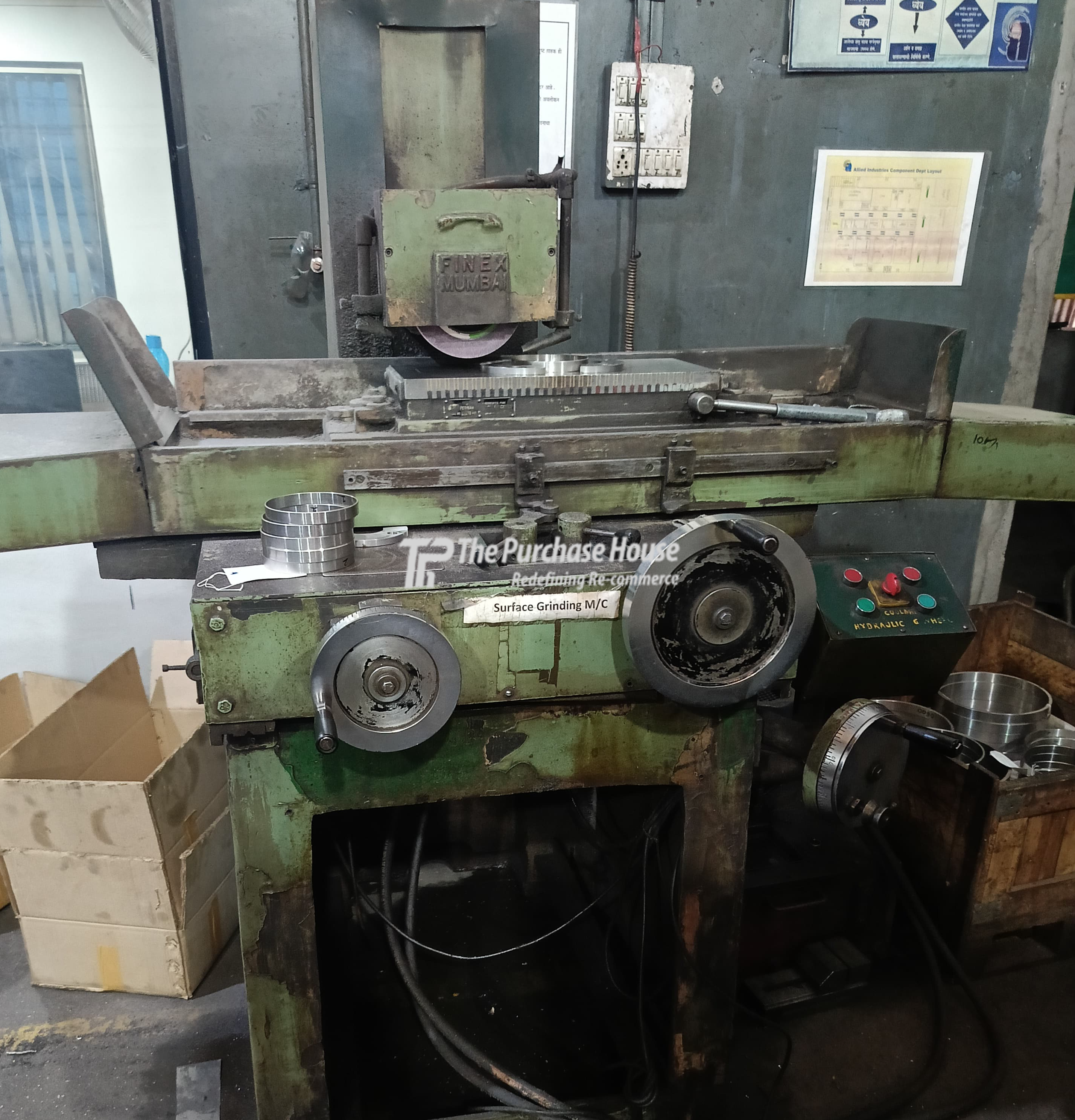 SURFACE GRINDER MACHINE